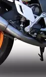 GPR Honda Cbr 125 R 2011/16 EC-Approv. full line exhaust catalized Furore Nero - Moottoripyörän pakoputkistot - D423268 - 10