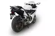 GPR Honda Vfr 800 F 2017/20 e4 EC-Approv. slip-on exhaust Furore Evo4 Nero - Moottoripyörän äänenvaimentimet - D426328 - 6