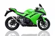 GPR Kawasaki Ninja 300 R 2012/16 e3 EC-Approv. slip-on exhaust Deeptone Inox - Moottoripyörän äänenvaimentimet - D427688 - 3