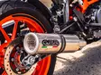 GPR Ktm Rc 390 2017/20 e4 EC-Approv. slip-on exhaust M3 Inox - Moottoripyörän äänenvaimentimet - D426578 - 12