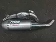 HGS Täysputkisto 4T Yamaha YZ250F 19-.. Steel end cap - Moottoripyörän pakoputkistot - D527378 - 1