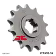 JT Eturatas JTF410.14 - Moottoripyörän eturattaat - D431888 - 1