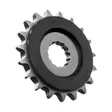 JT Eturatas RB - OEM Kumivaimennettu JTF1180.19RB - Moottoripyörän eturattaat - D431408 - 1