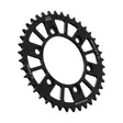 JT Takaratas Alumiini 7075 T6 JTA735.37BLK Musta - Moottoripyörän eturattaat - D499698 - 1