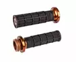 ODI Street V-TWIN Lock-On HART-LUCK Full-Waffle BLACK/Bronze/bronze - Moottoripyörän kahvakumit - D510198 - 1