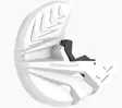 Polisport Disk c/bottom fork p Beta RR 4T/2T(19-..) white/black (8) - Offroad haarukansuojat - D400288 - 1