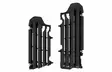 Polisport radiator louvers Suzuki RMZ450(18-..) OEM Black (10) - Moottoripyörän jäähdyttimen suojat - D344458 - 1