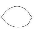 ProX Clutch Cover Gasket RM250 '96-12 - Moottoripyörän tiivisteet ja laakerit - D137508 - 1