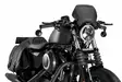 Puig Aluminium Front Plate For Harley Davidson C/Black - Moottoripyörän katteet ja tuulenohjaimet - D336888 - 1