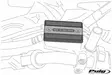 Puig Front Brake Fluid Reservoir Cap Ktm Duke 990 - Moottoripyörän jarrunestesäiliöt - D503508 - 1