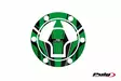 Puig Fuel Cap Cover Mod. Radical Kawasaki C/Green - Mallikohatiset tarrasarjat - D301408 - 1