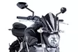 Puig New Gen Sport Screen Yamaha Mt07 14'-17' C/Black - Moottoripyörän katteet ja tuulenohjaimet - D300498 - 1