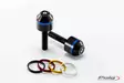 Puig Short Bar End W/Rings Bmw R Nine T C/Black - Ohjaustangon päät ja painot - D301238 - 1
