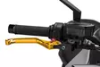 Puig Unfoldable Brake Lever 4.0. C/Gold Selector C/Red - Moottoripyörän vivut ja vivunrungot - D529678 - 1