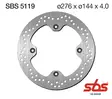 Sbs Jarrulevy Standard - Moottoripyörän jarrulevyt - D241748 - 1