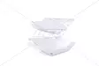 UFO Sivunumerokilvet YZ125/250 15-21 Valkoinen 046 - Offroad sivupaneelit - D219948 - 1