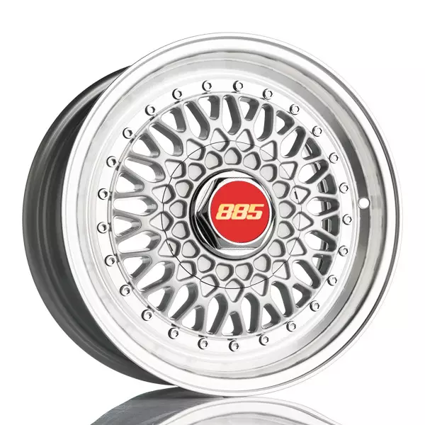 885 Classic RS Silver alumiinivanne 7.5x17 - 17-tuumaiset alumiinivanteet - 499-55198 - 1