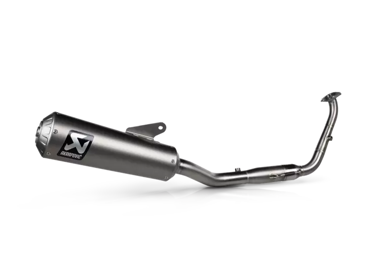 Akrapovic Racing Line pakoputkisto (titaani) Yamaha XSR125 / XSR125 Legacy (2021-2026) - Moottoripyörän pakoputkistot - D522618 - 1