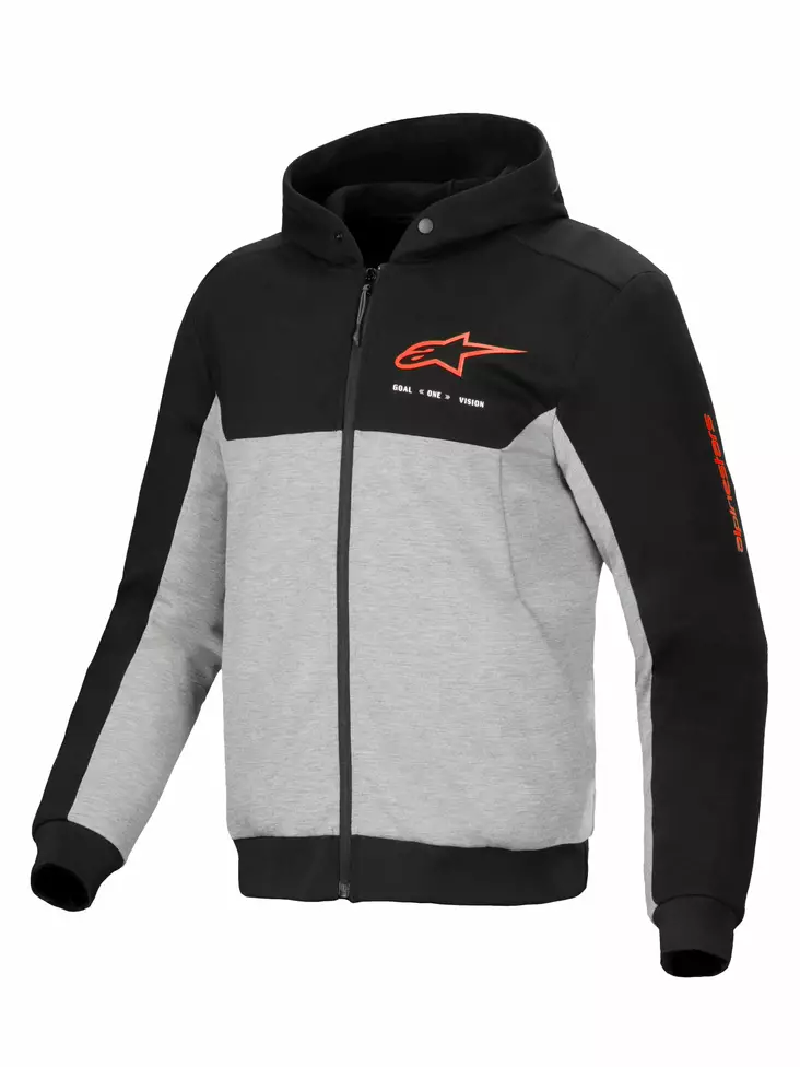 Alpinestars Ajohuppari Chrome v2 Harmaa/Musta/Punainen - Moottoripyörä ajotakit - D505438 - 1