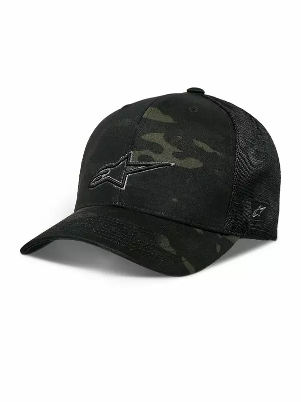 Alpinestars Hat Recon Camo Trucker Black/Camo One Size - Pipot - D512588 - 1
