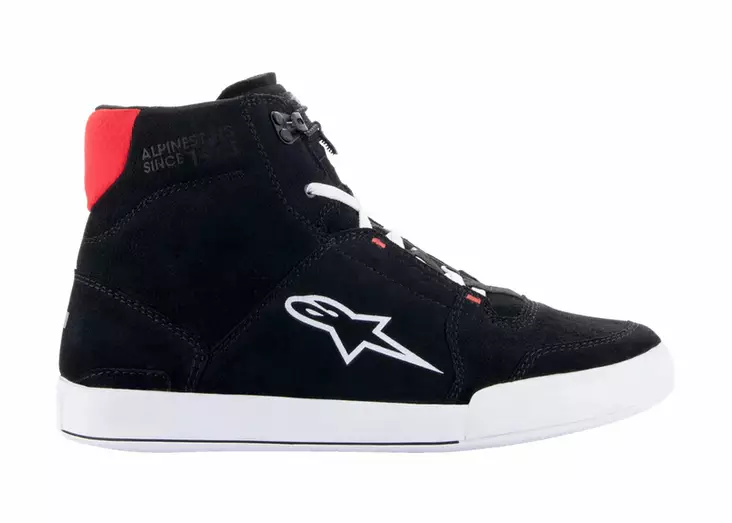 Alpinestars Kenkä Chrome Musta/Valkoinen/Punainen - Moottoripyörä ajokengät - D413488 - 1