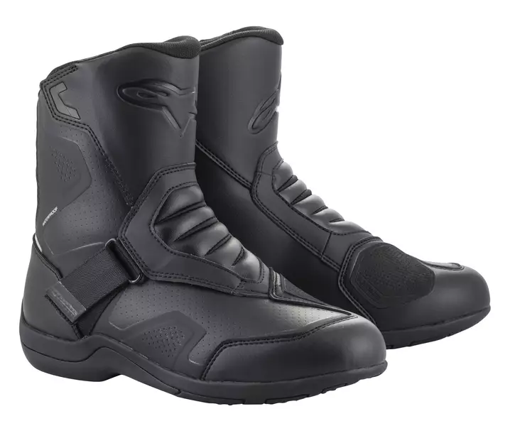 Alpinestars Saapas Ridge v2 Drystar Musta/Musta - Moottoripyötä ajosaappaat - D397428 - 1
