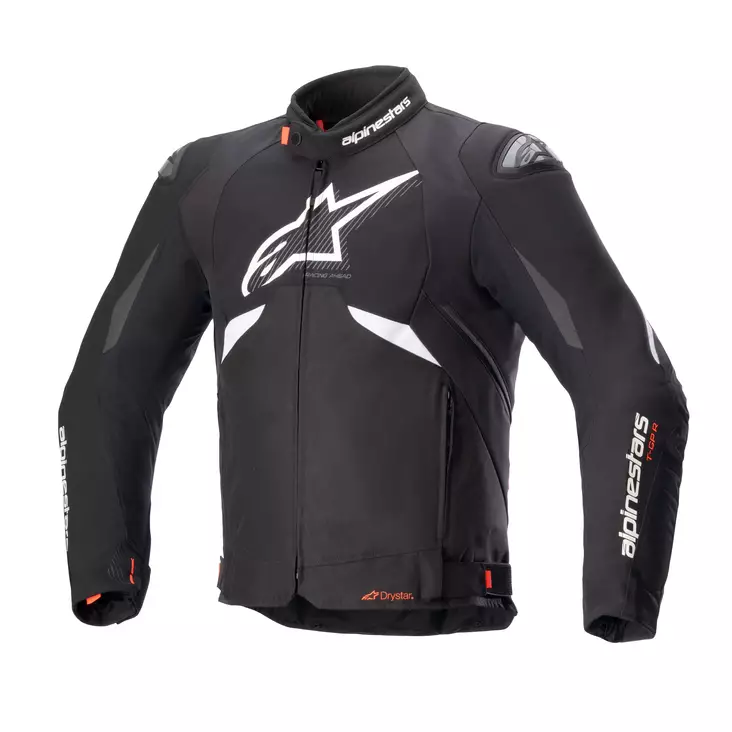 Alpinestars Textil Ajohousuts T-GP R v3 Drystar Musta/Valkoinen - Moottoripyörä ajotakit - D489278 - 1