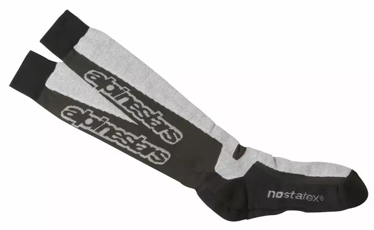 AlpinestarsTHERMAL TECH SOCKS - BLACK GRAY S/M - Sukat ja alusvaatteet - D489638 - 1