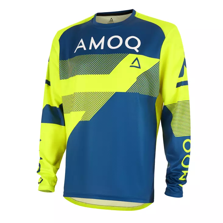 AMOQ Ascent Strive V2 keltainen motocross-paita - Crossipaidat - D490708 - 1