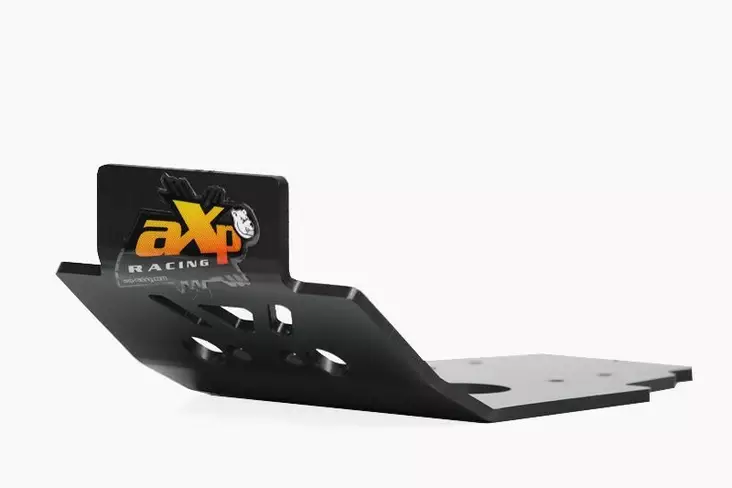 AXP Motocross Glide Plate Black Honda CRF450R/450RX 21-24 / CRF250R/250RX 22-24 - Moottoripyörän pohjapanssarit - D417458 - 1