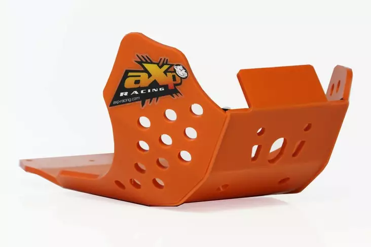 AXP Skid Plate PHD 6mm Orange KTM 250/350SXF 23- / 250/350 EXCF 24- - Moottoripyörän pohjapanssarit - D474128 - 1