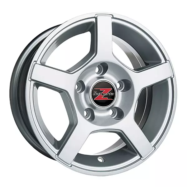 Barzetta Carrello Silver kärryn vanne 6x13 - Asuntovaunun ja peräkärryn vanteet - 499-68568 - 1