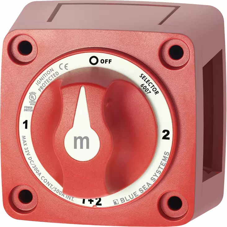 Blue Sea Battery mount switches 300 Amps - Veneen katkaisijat - D248768 - 1