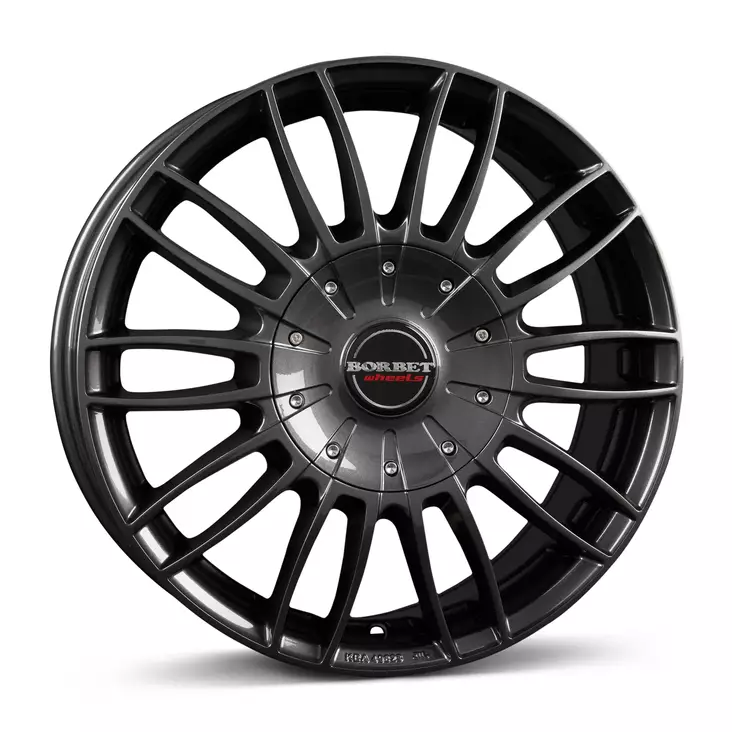 Borbet CW3-7518 mistral anthracite glossy alumiinivanne 7.5x18 - 18-tuumaiset alumiinivanteet - 499-94118 - 1