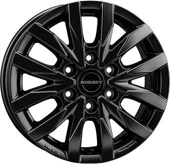 Borbet CW6 Dull Black alumiinivanne 6.5x16 - 16-tuumaiset alumiinivanteet - 499-168548 - 1