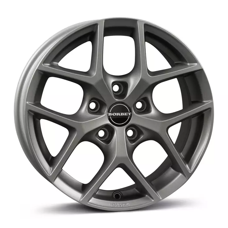 Borbet Y 80837 titan matt alumiinivanne 8x18 - 18-tuumaiset alumiinivanteet - 499-93448 - 1