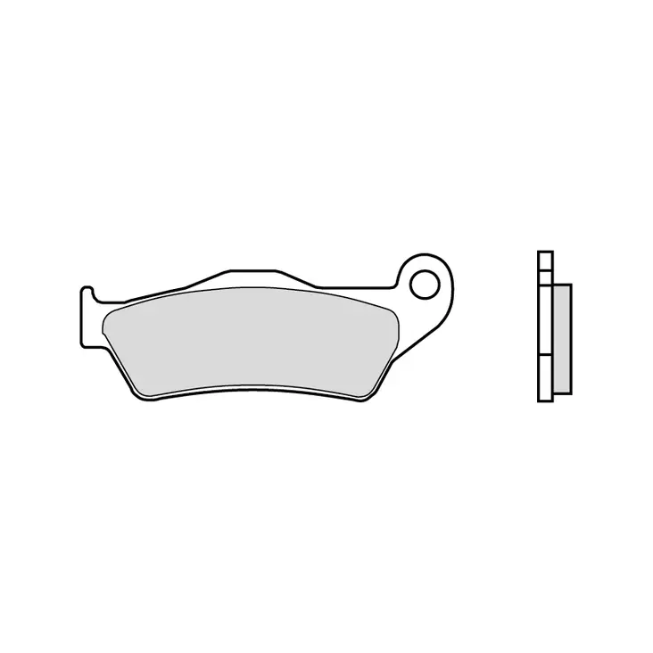 Brembo Jarrupalat Eteen Sintered - Moottoripyörän jarrupalat - D221248 - 1