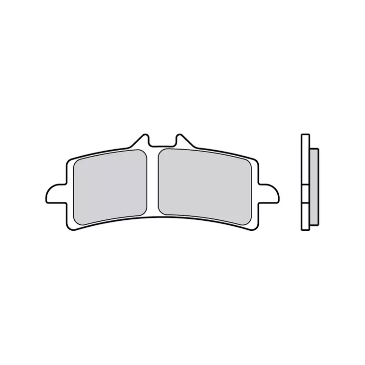 Brembo Jarrupalat Eteen Sintered Road - Moottoripyörän jarrupalat - D221288 - 1