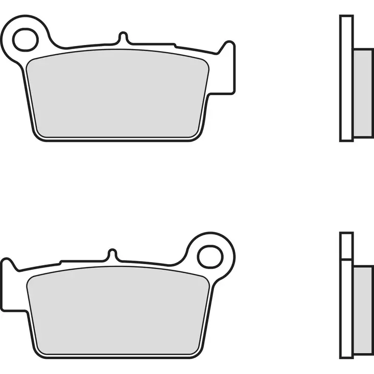 Brembo Jarrupalat Sintered Off-Road - Moottoripyörän jarrupalat - D83998 - 1