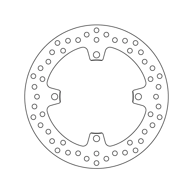Brembo Serie Oro jarrulevy - Moottoripyörän jarrulevyt - D122868 - 1