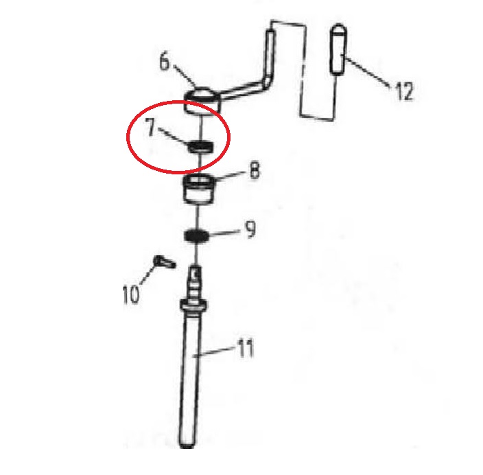 Bronco Veivin laakeri 61904 niittyleikkuri 77-12490 - Työlaitteiden varaosat ja tarvikkeet - D460618 - 1