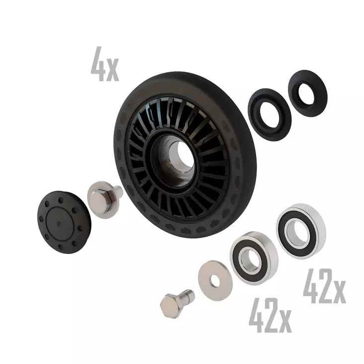 Camso S-Kit - Replacement bearing kit X4S - Mönkijän telasarjojen varaosat - D495288 - 1