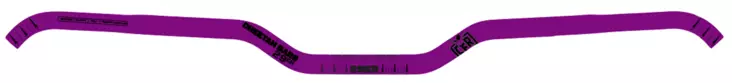 CFR 29er Ohjaustanko, 1" 7/8 Lila/musta - Moottorikelkan ohjaustangot - D485028 - 1
