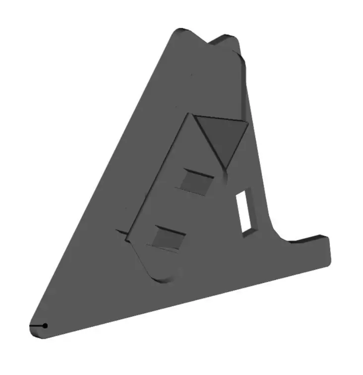 DFK Etu Alimmainen Reunus Oikea pidin hitsattu Can-Am Maverick Trail - DFK hyttien varaosat ja tarvikkeet - D448278 - 1