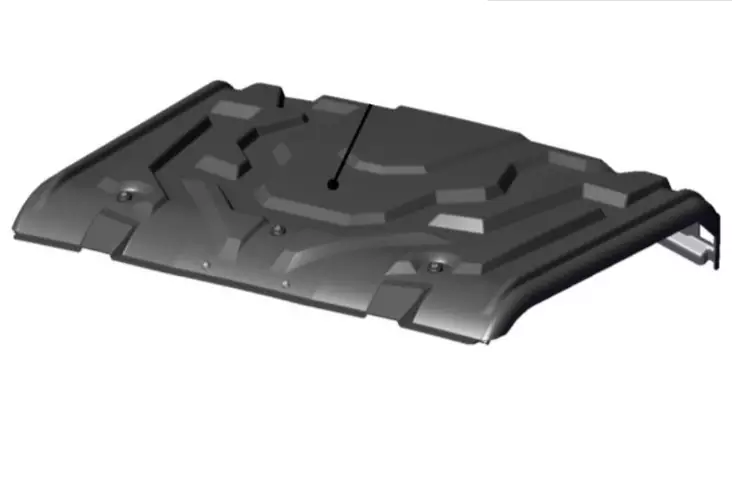 DFK Katto kokoonpano Can-Am Defender, Traxter (myös Premium) - DFK hyttien varaosat ja tarvikkeet - D451338 - 1