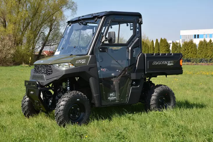 DFK Täysi Ohjaamo Lämmöllä + pyyhin/pesin Polaris Ranger 570 Midsize 2022-> - Mönkijän DFK lämpöhytit - D489838 - 1