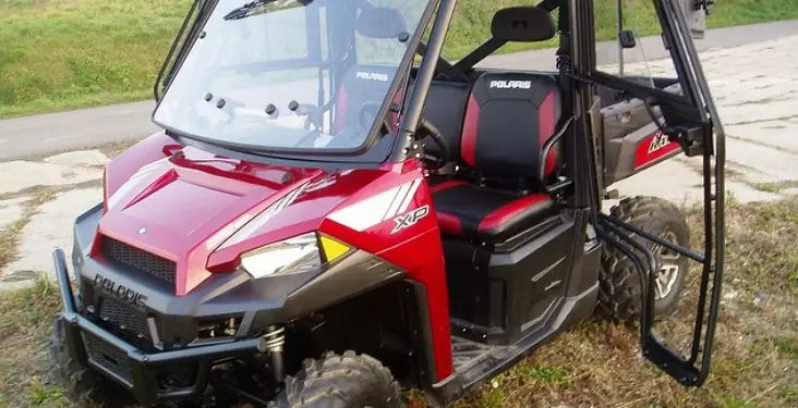 DFK Täysi Ohjaamo Lämmöllä + pyyhin/pesin Polaris Ranger XP 900 Crew 2014- - Mönkijän DFK lämpöhytit - D434868 - 1