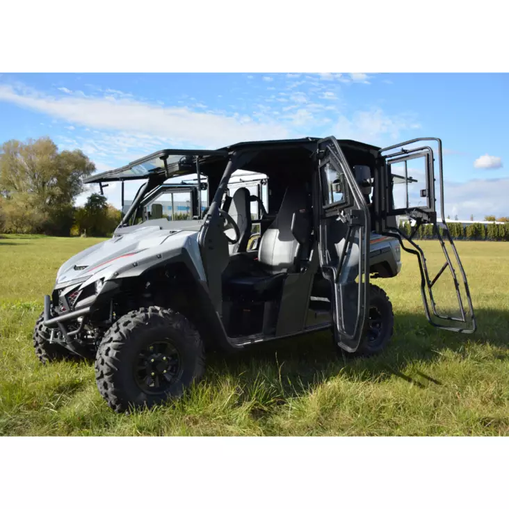 DFK Täysi Ohjaamo Lämmöllä + pyyhin/pesin Yamaha Wolverine X4 2021- - Mönkijän DFK lämpöhytit - D503738 - 1