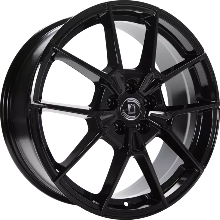 Diewe NEVE Black glossy alumiinivanne 6.50x16 - 16-tuumaiset alumiinivanteet - 499-186198 - 1