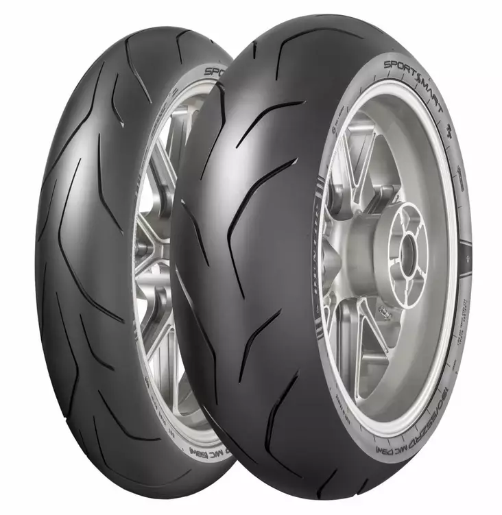 Dunlop Sportsmart TT 120/70ZR17 (58W) TL Fr. - Supersport moottoripyörän renkaat - D484138 - 1